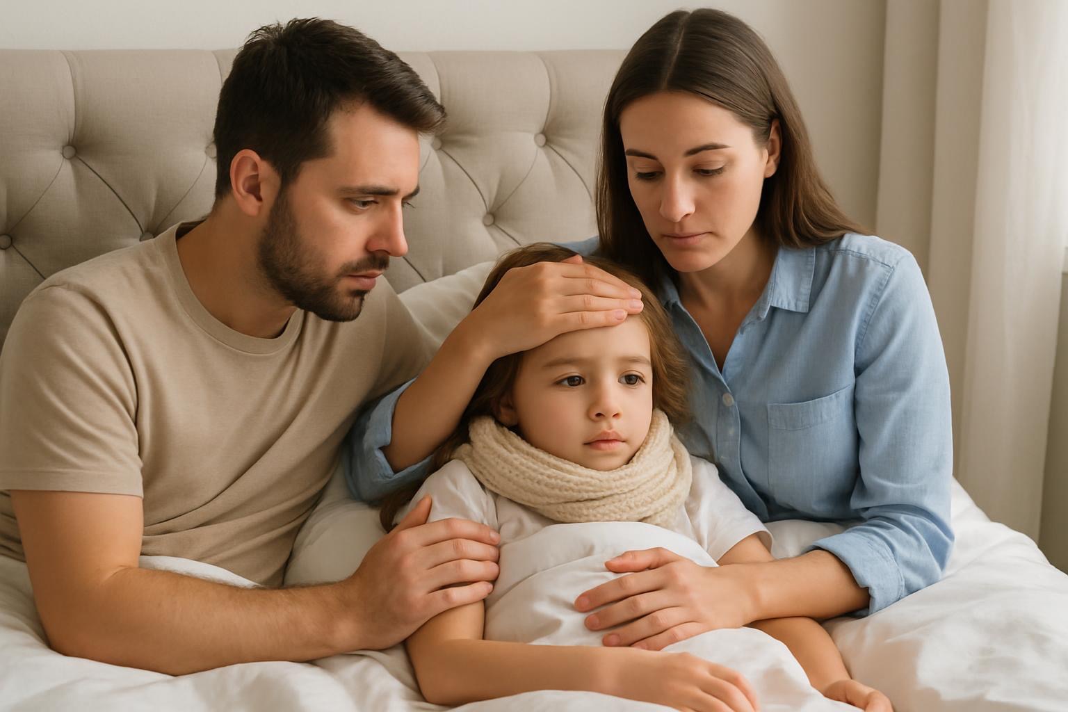 Treating a cough with homeopathy.